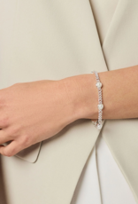 Julie Vos Julie Vos Dolce Delicate Bracelet Silver Pearl