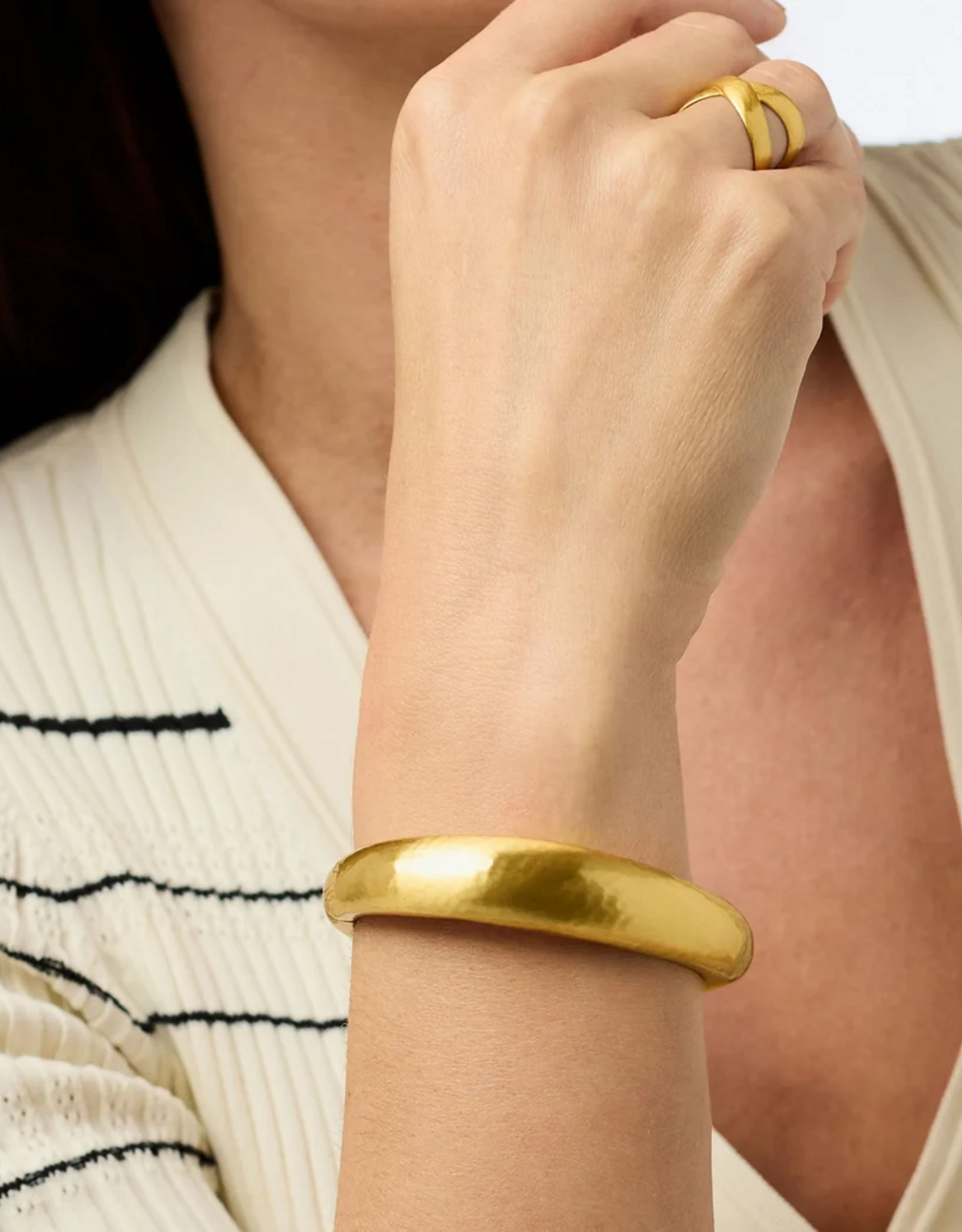 Julie Vos Julie Vos Catalina Demi Hinge Bangle