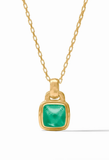 Julie Vos Julie Vos Sahara Statement Necklace Ir Emerald Green