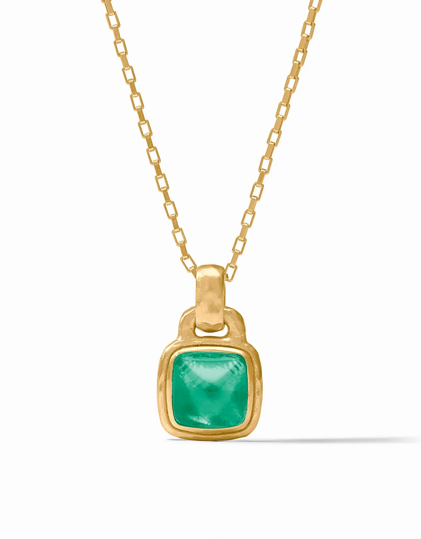 Julie Vos Julie Vos Sahara Statement Necklace Ir Emerald Green