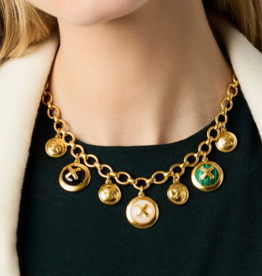 Julie Vos Julie Vos Essex Charm Necklace Multi