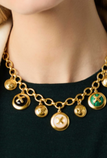 Julie Vos Julie Vos Essex Charm Necklace Multi