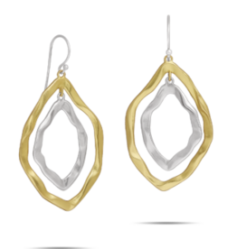 Waxing Poetic Shapeshifter concentirc diamond drop earrings