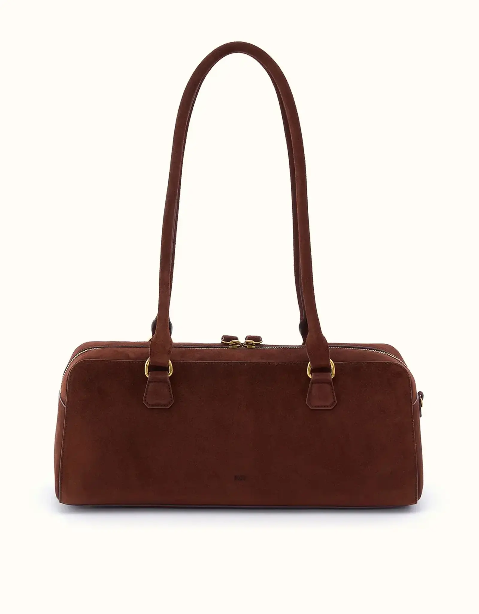 HOBO Hobo Sadie Satchel In Chocolate Suede Leather