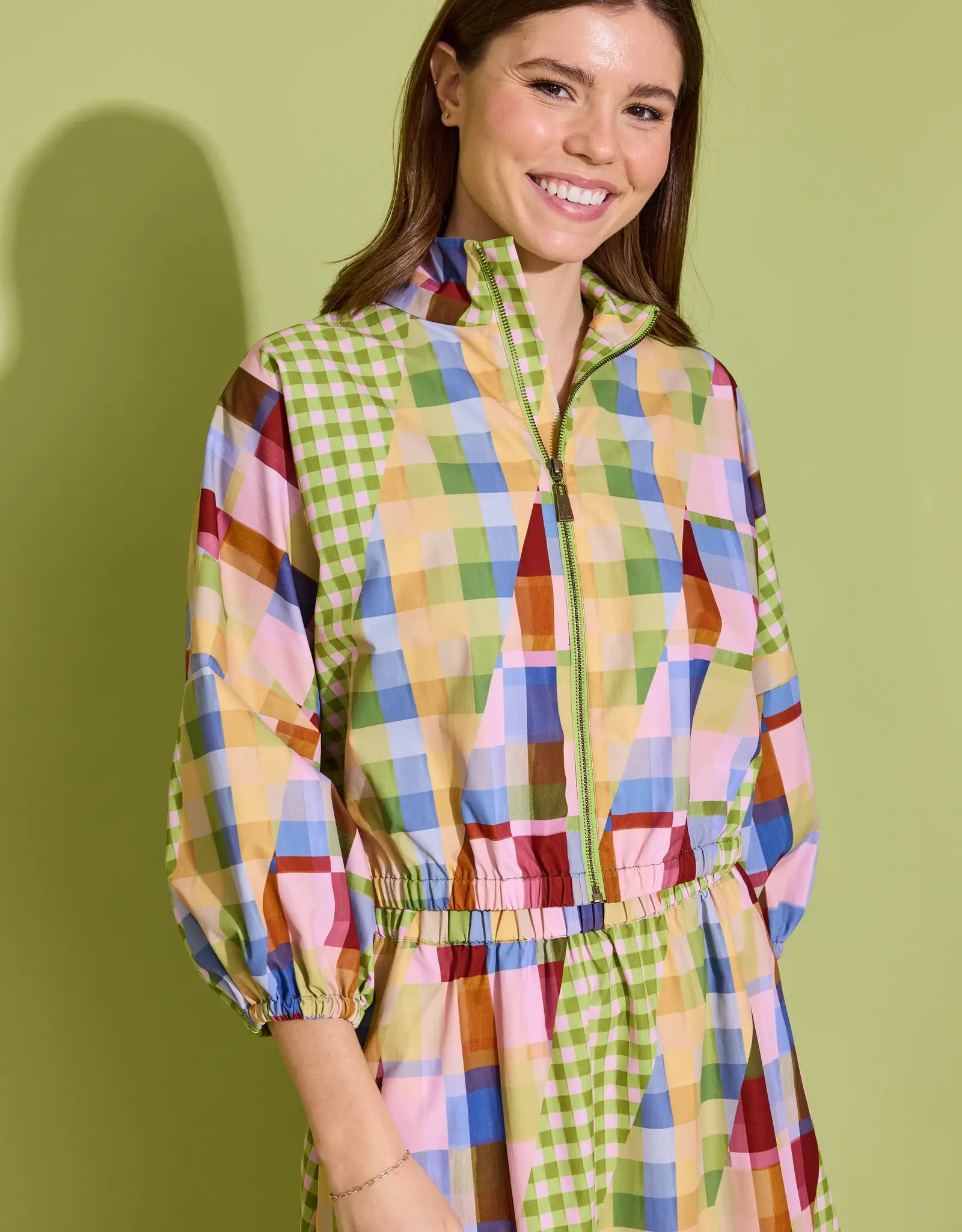 Alden Adair Alden Adair Cameron Jacket Diagonal  Check