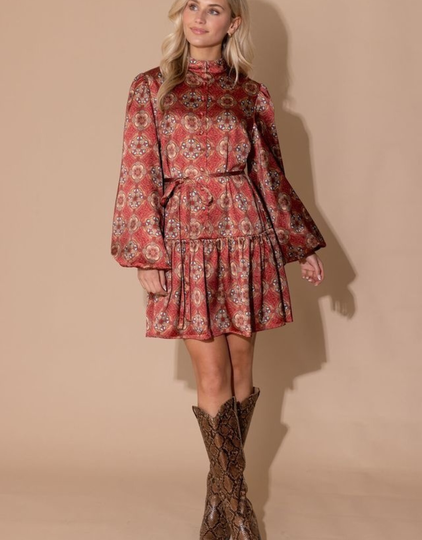 Alden Adair Alden Adair Adele Dress Desert Jewel