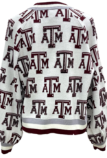 Queen of Sparkles Queen of Sparkles Licensed Texas  A&M Knit in  Cardigan