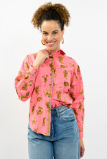 Ivy Jane Ivy Jane Tiger Camp Shirt Coral