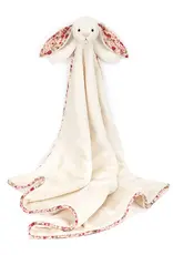 Jellycat Jellycat Blossom Cream Bunny "Berry" Blankie