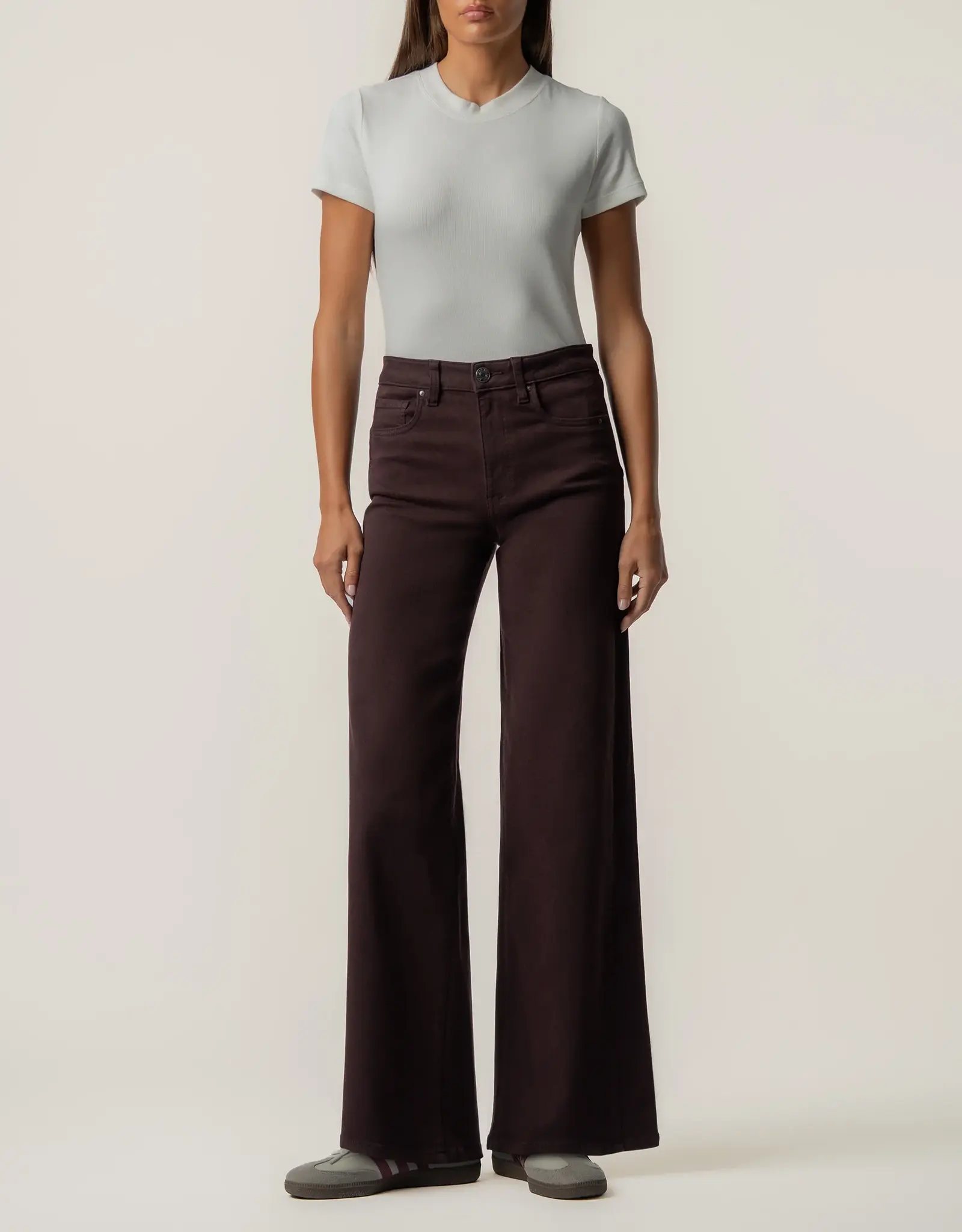 Kut from the Kloth / STS Blue Kut Raisin Maya High Rise Wide Leg W/ Side Panels