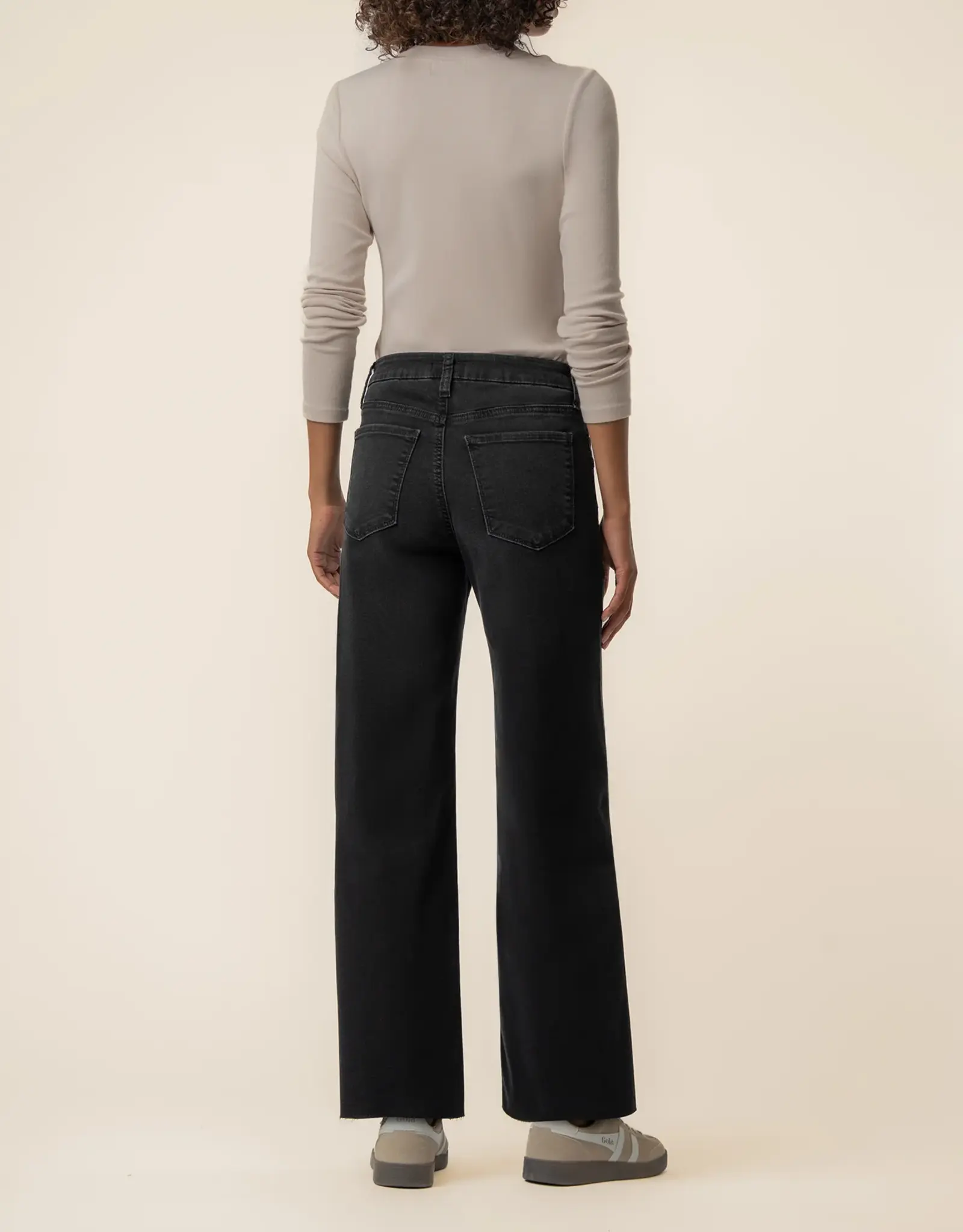 Kut from the Kloth / STS Blue Kut Meg High Rise Wide Leg Front Pocket Jean in Politely