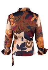 Finley Shirts Finley Juno Top Etruscan Scroll Side Tie Top