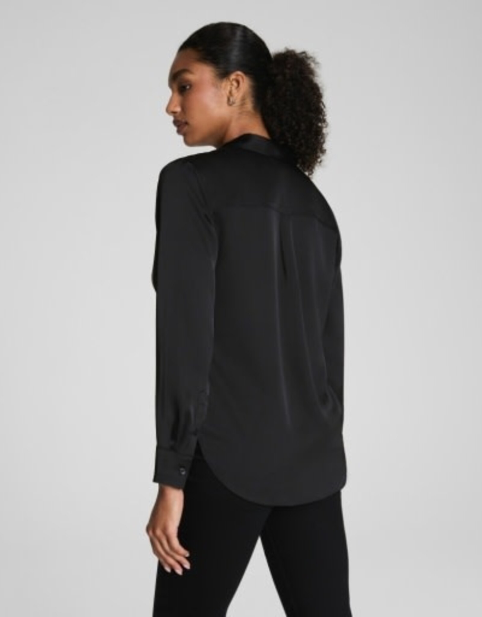 Spanx Spanx® Silky Smooth Button Down in Black or Fig