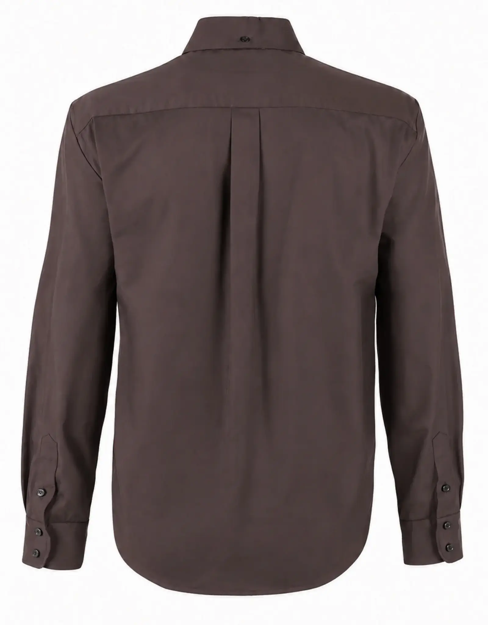 Finley Shirts Finley Preppy Solid Shirt Chocolate