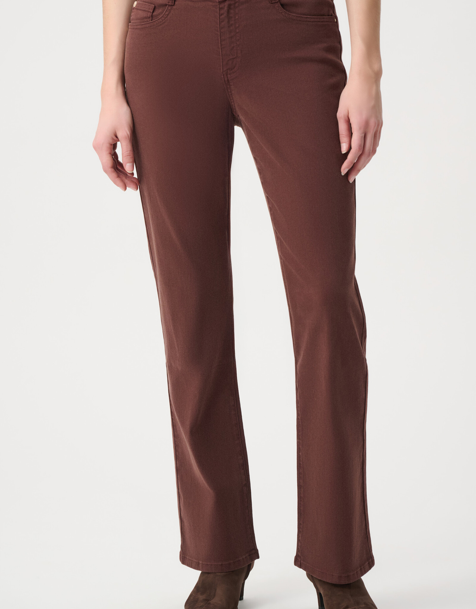 Joseph Ribkoff Joseph Ribkoff Brooke Classic Bootcut Jean Mahogany