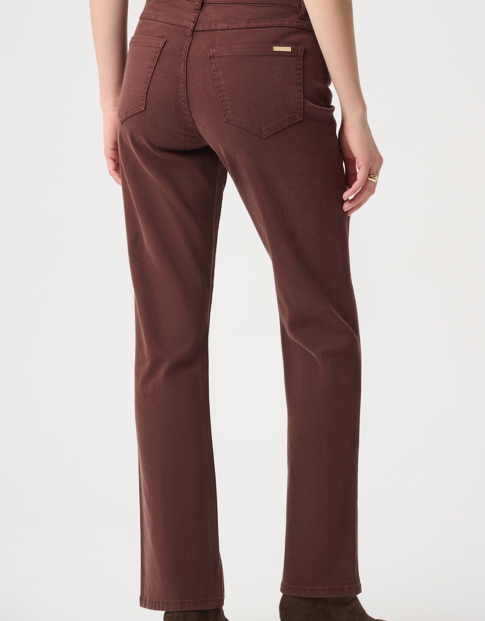 Joseph Ribkoff Joseph Ribkoff Brooke Classic Bootcut Jean Mahogany