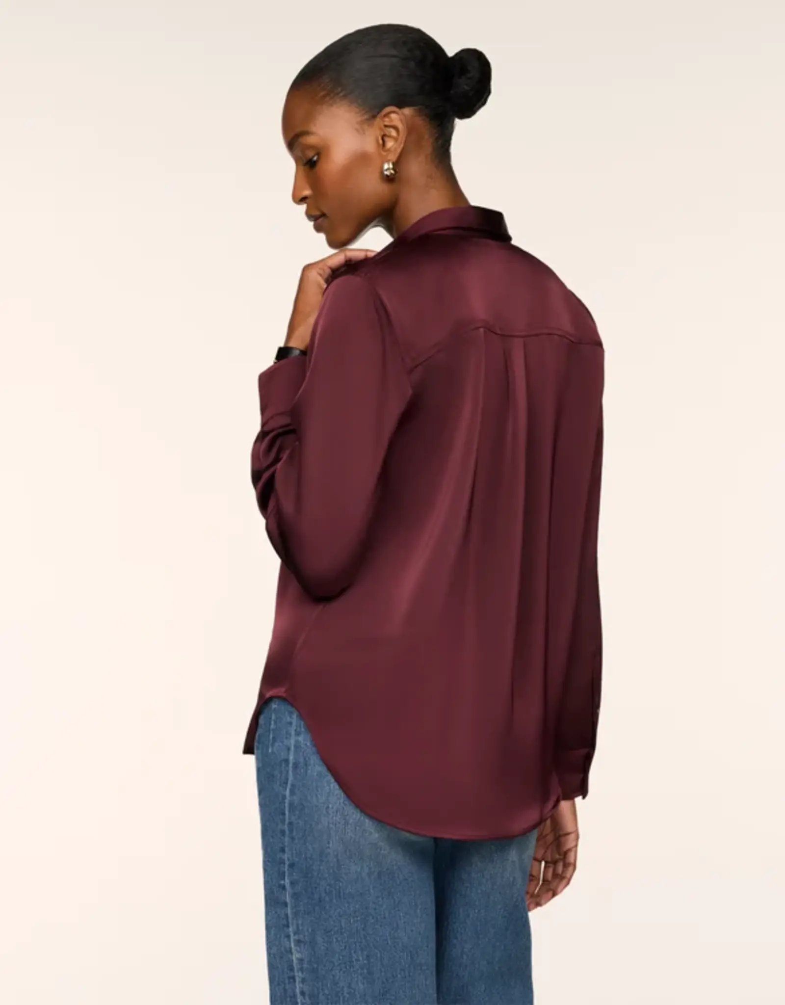 Spanx Spanx® Silky Smooth Button Down in Black or Fig