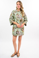 Uncle Frank Uncle Frank Mint Brocade Dress