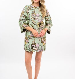 Uncle Frank Uncle Frank Mint Brocade Dress