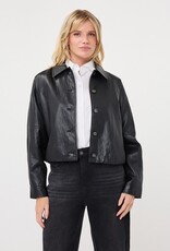 Esqualo Esqualo Black Collared Balloon Jacket