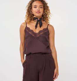 Esqualo Esqualo Satin Lace Cami