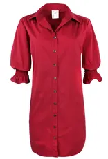 Finley Shirts Finley Miller Dress Weathercloth Red