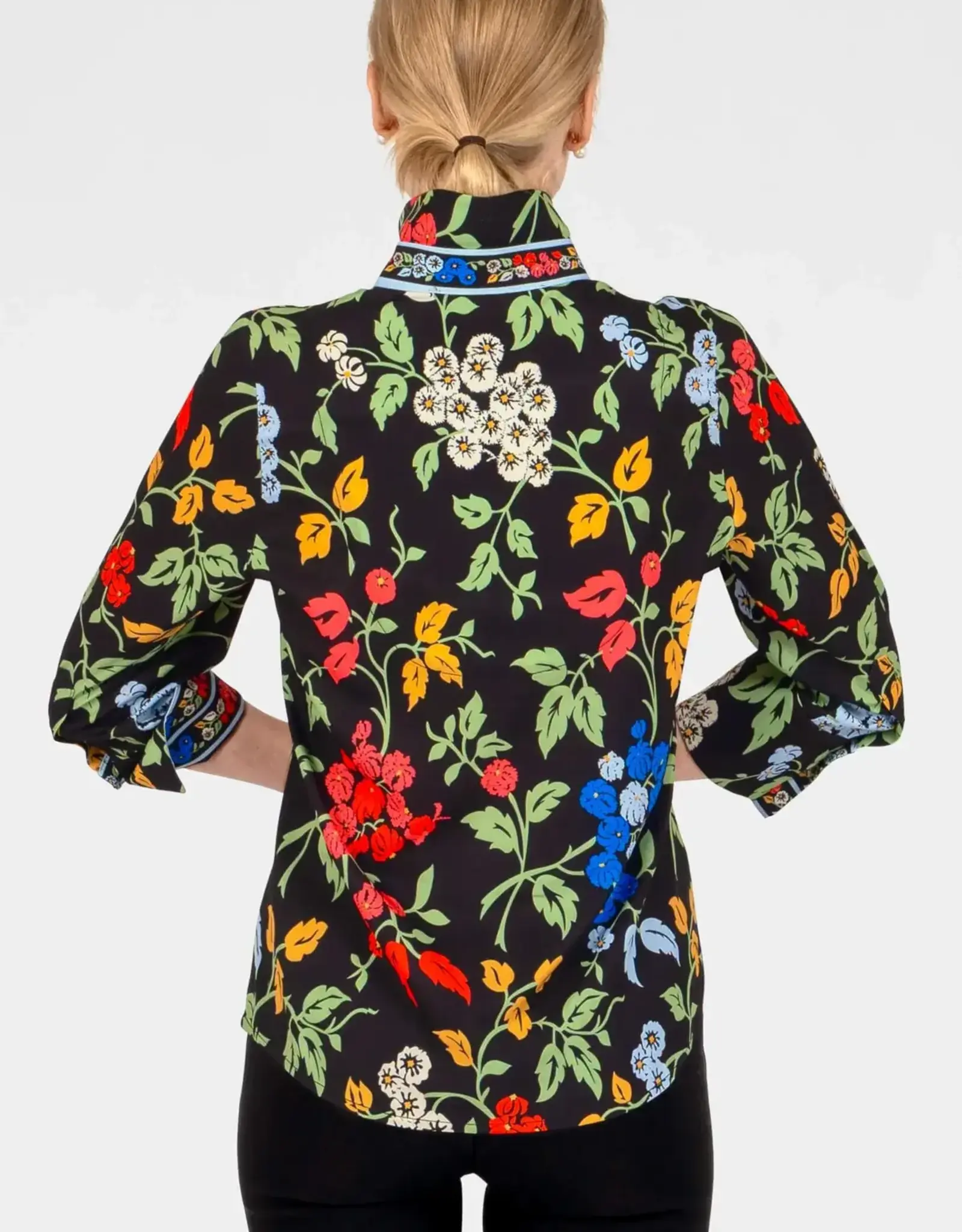 Gretchen Scott LLC Gretchen Scott Boyfriend Shirt Winter Garden