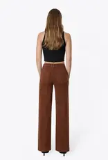 Vervet Vervet Olivia Chocolate Fondant Wide Leg Jeans