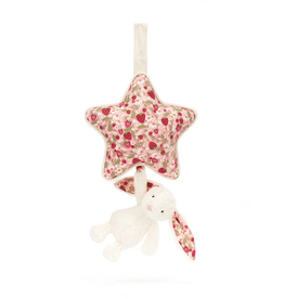 Jellycat Jellycat Blossom Cream Bunny Berry Musical Pull