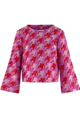 Emily McCarthy Emily McCarthy Ashley Ann Top Houndstooth