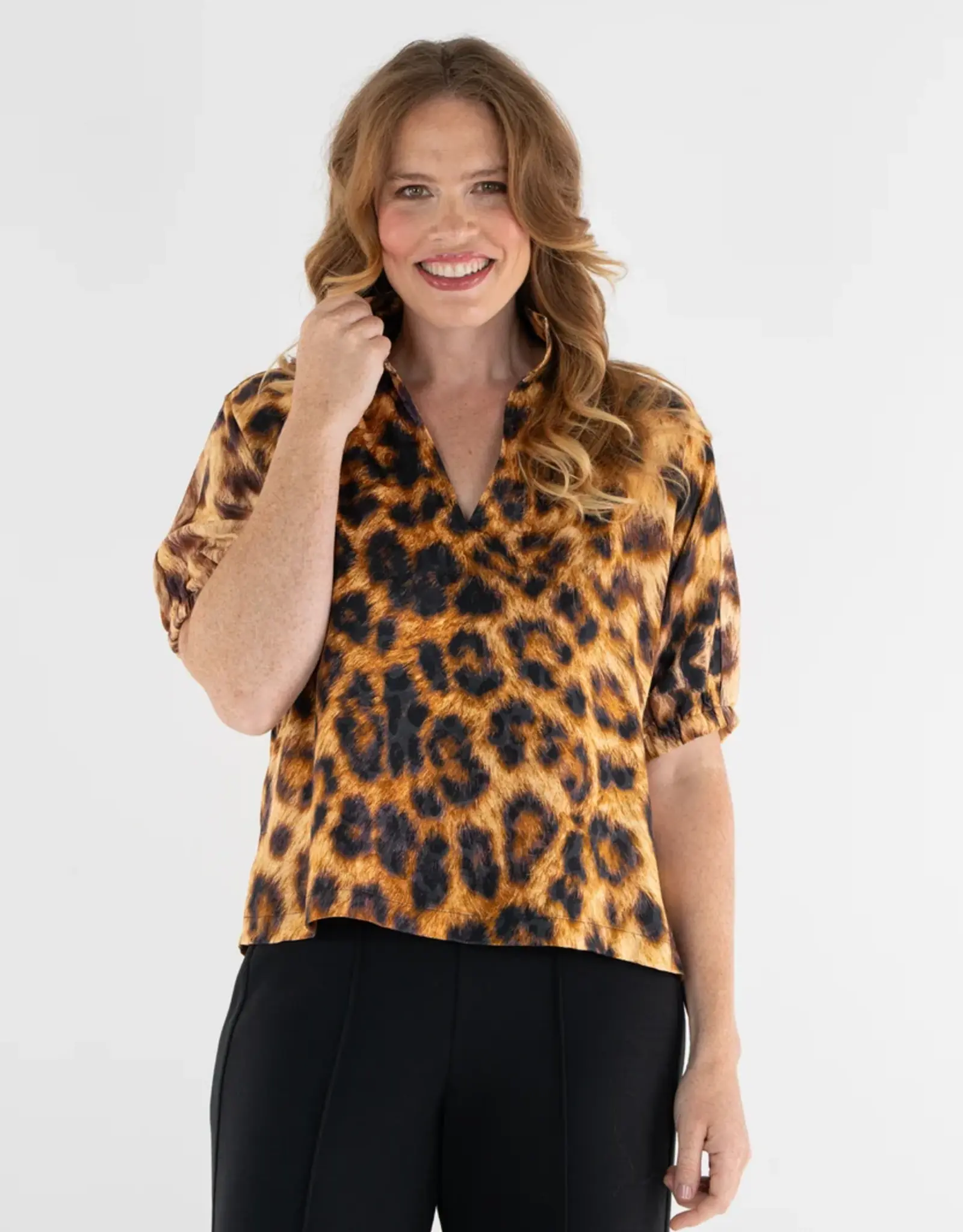 Emily McCarthy Emily McCarthy Poppy Top Leopard