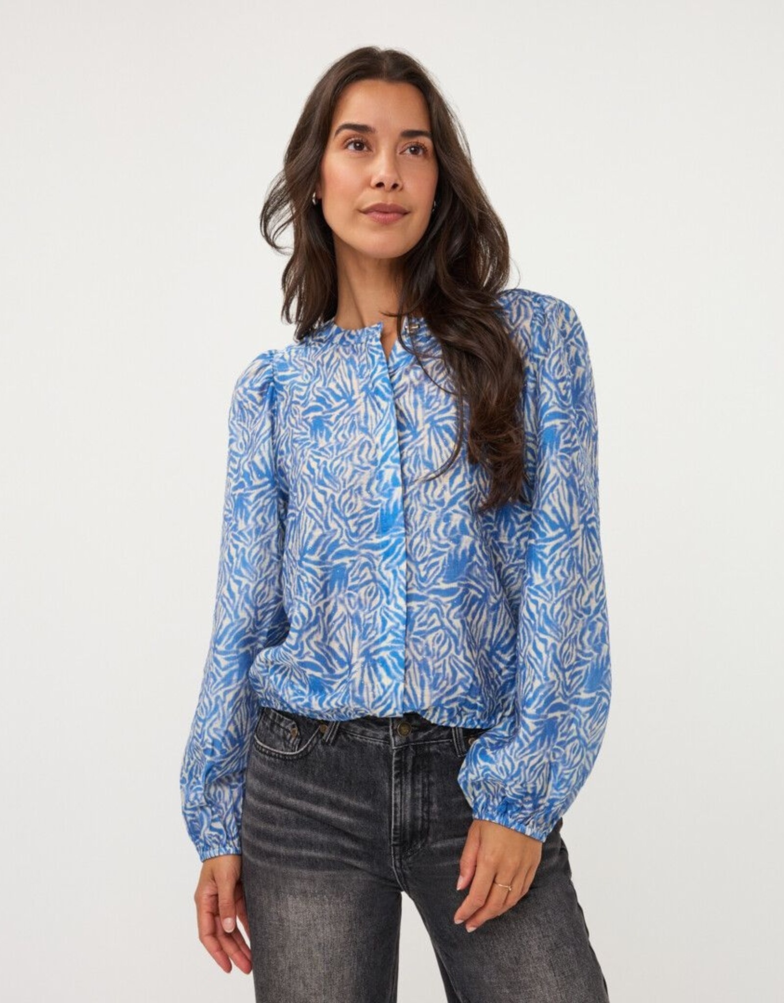 Esqualo EsQualo Frozen Sky Balloon Blouse