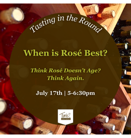 When is Rosé Best? - July 17, 2025 | 5-6:30pm