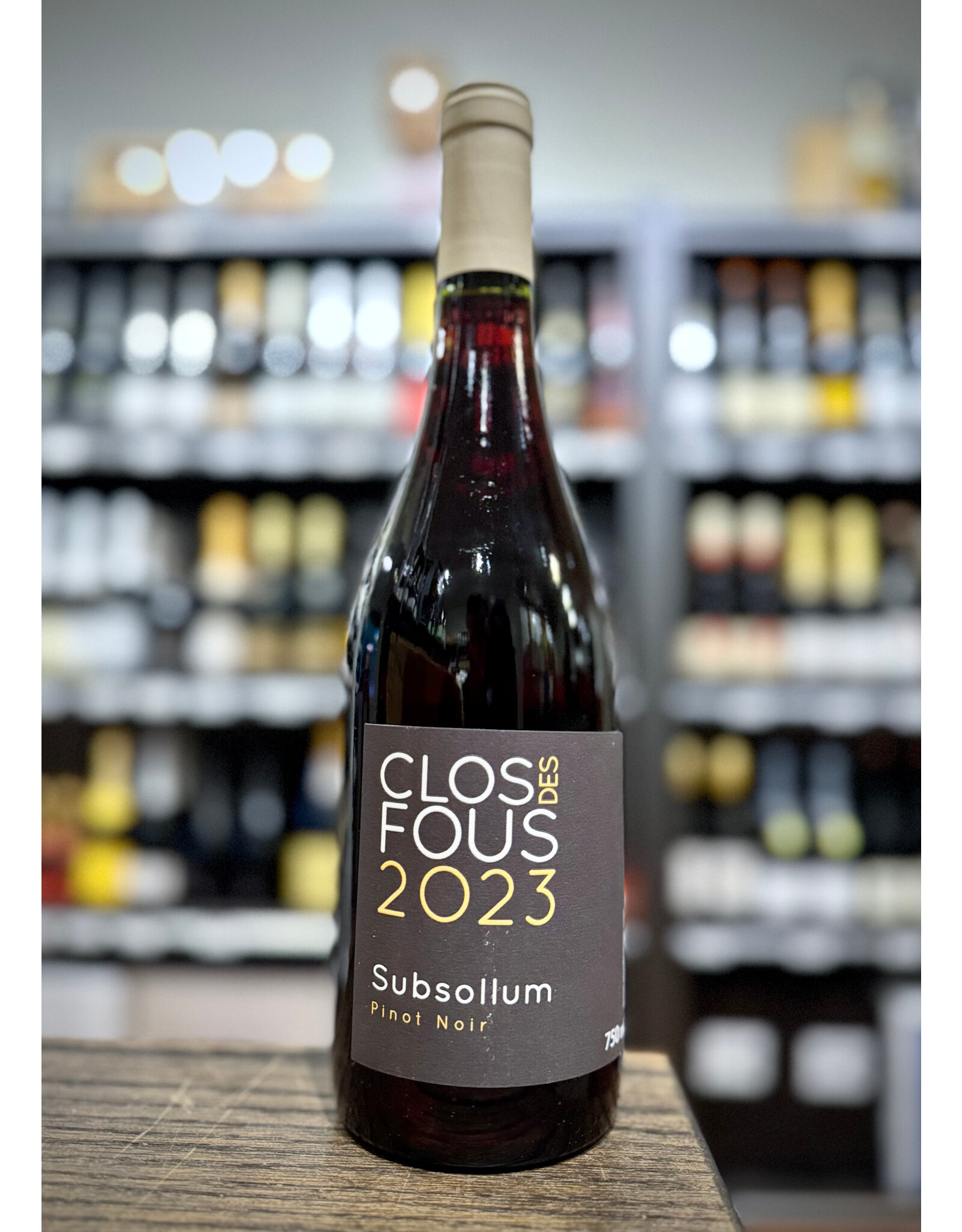 Clos des Fous Pinot Noir Subsollum 2020