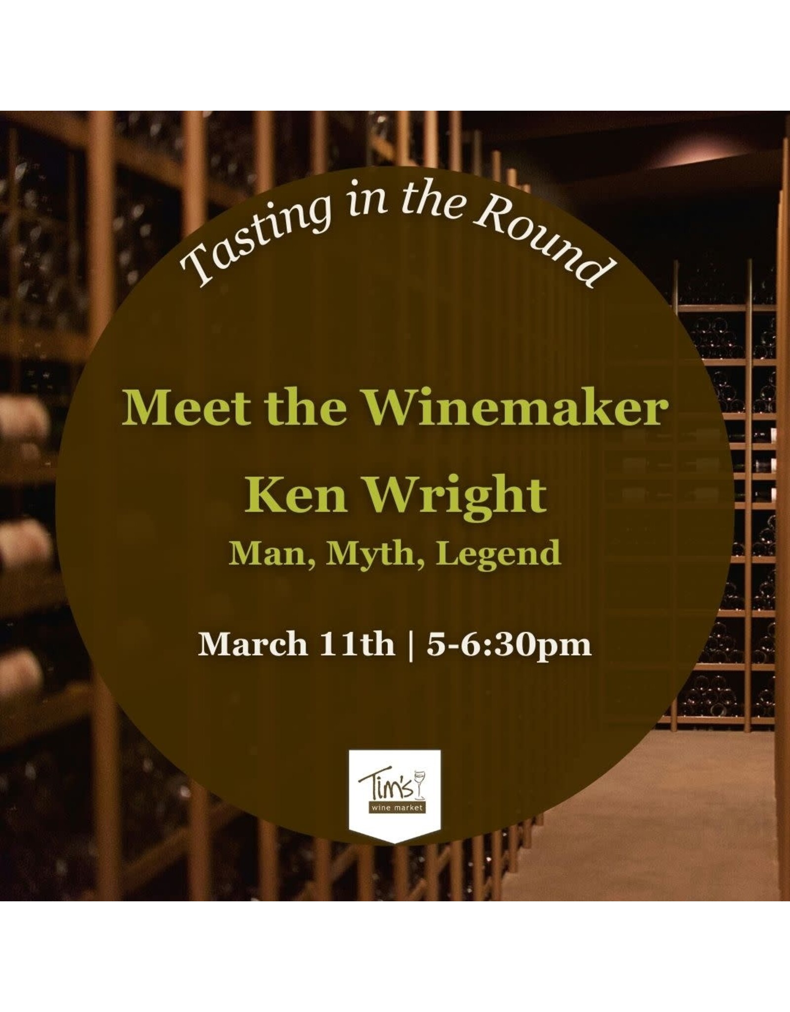Meet Ken Wright @ TWM Orlando - March 11th, 2026 | 5-6:30pm