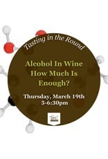 Alcohol In Wine, How Much Is Enough? - March 19, 2026 | 5-6:30pm