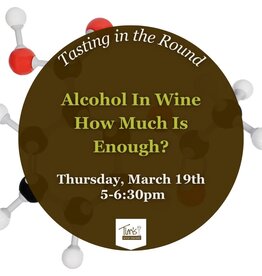 Alcohol In Wine, How Much Is Enough? - March 19, 2026 | 5-6:30pm