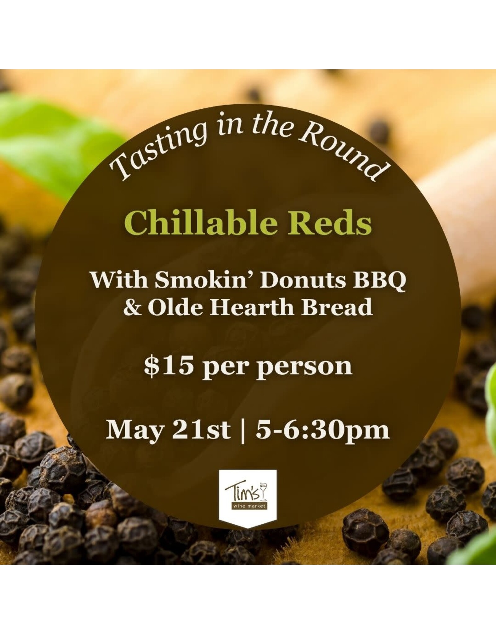 Chillable Reds - Thursday, May 21st - Orlando Location