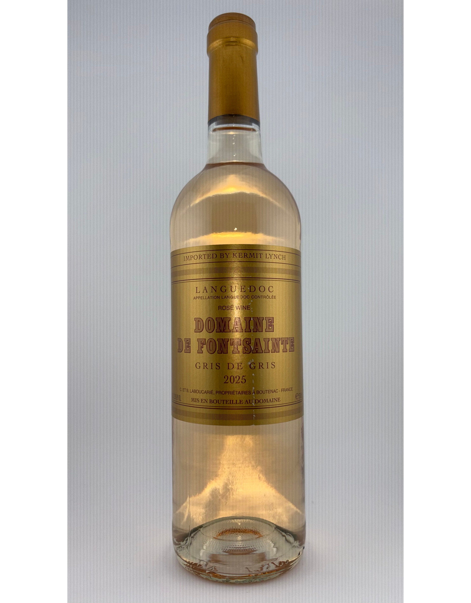 Fontsainte Corbieres Gris de Gris Rose 2025