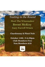 Meet the Winemaker - Brent McKoy - Gary Farrell Winery - Wednesday, October 14th, 5 to 6:30 PM