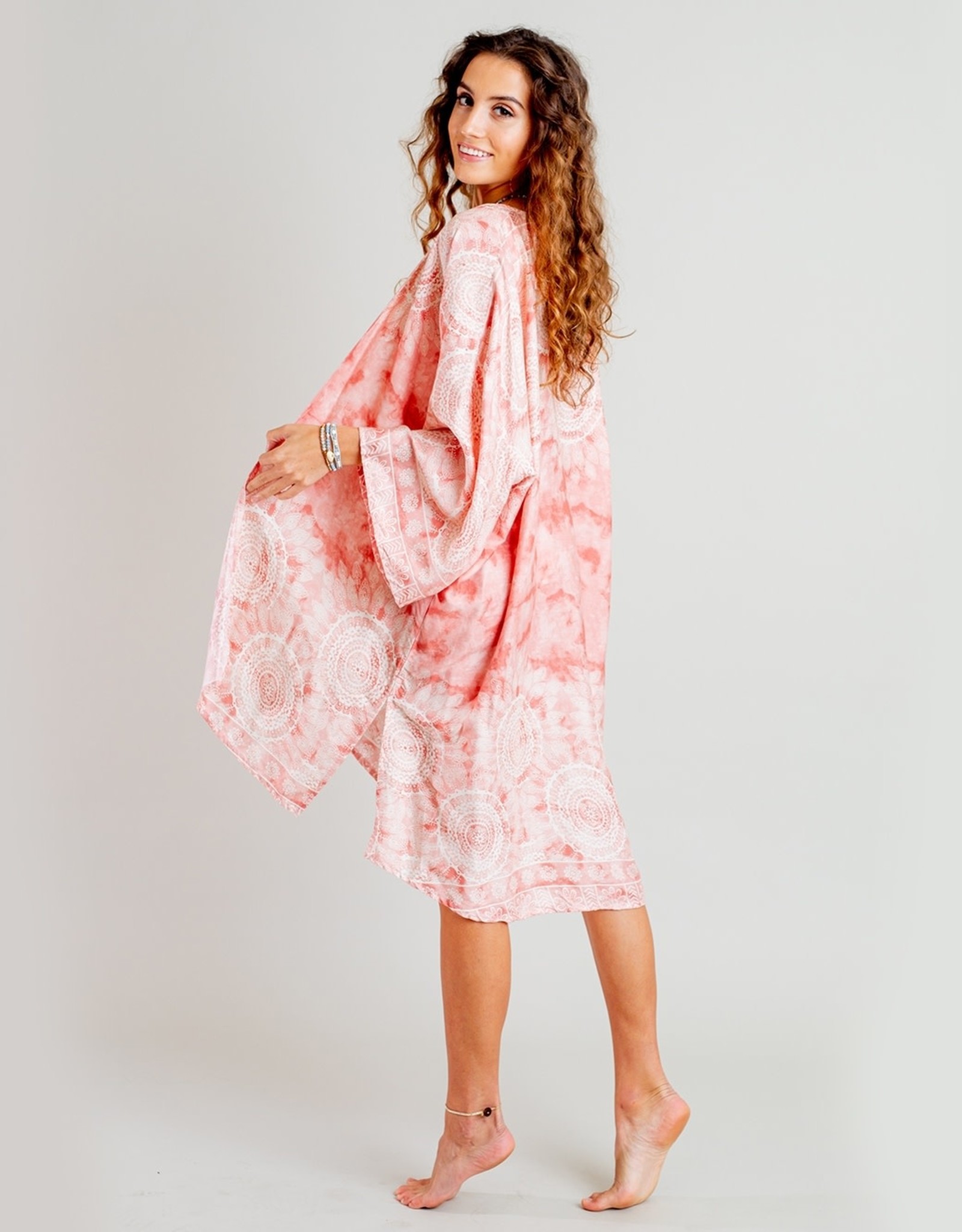 Peach beach cover up Clearance