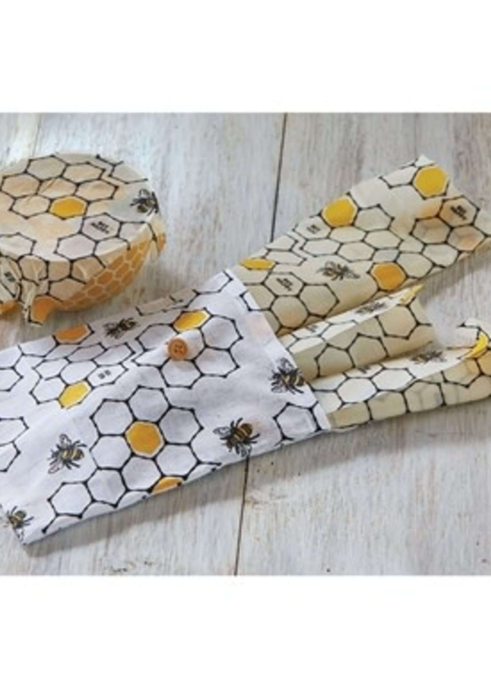 Tag TAG | bee happy beeswax cotton wrap set of 3