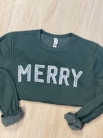 Merry Crewneck Raglan Sweatshirt
