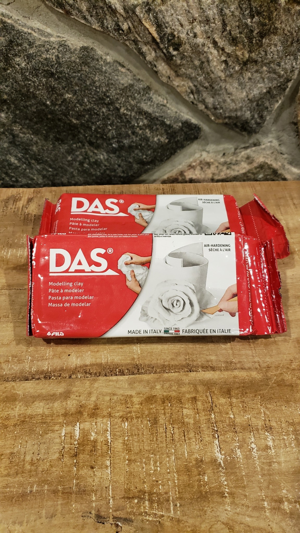 DAS Air-Hardening Modelling Clay White 1.1lb