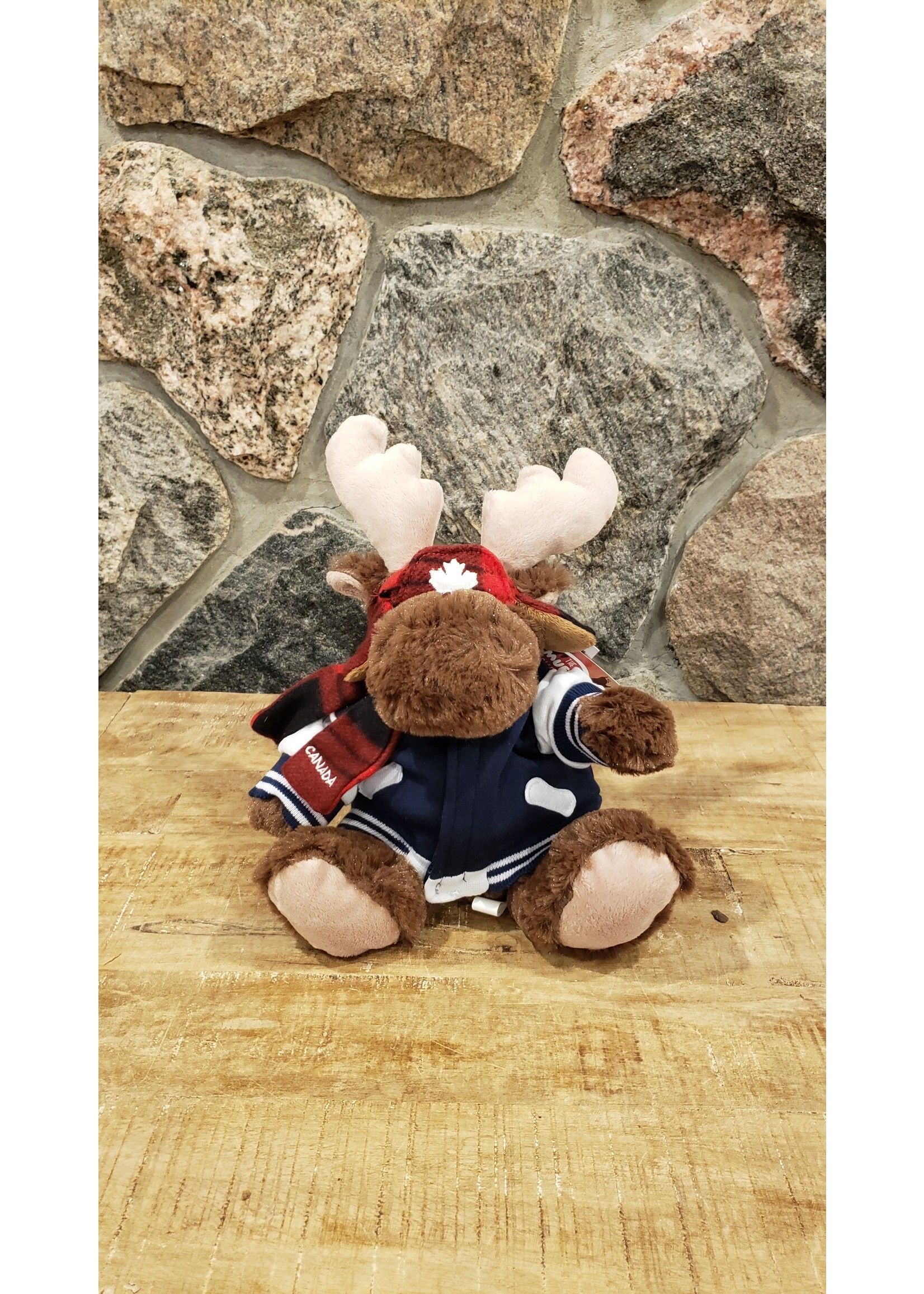 PARKDALE Muffy Moose Plaid With Varsity Jacket