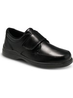 Boys Hush Puppies "Gavin" Velcro Uniform Shoes