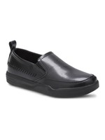 Boys Hush Puppies Slip On Uniform Shoe