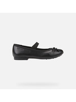 Girls GEOX "Plie" Ballet Flat Uniform Shoe