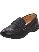 Girls Hush Puppies "Salem" Loafer Uniform Shoe