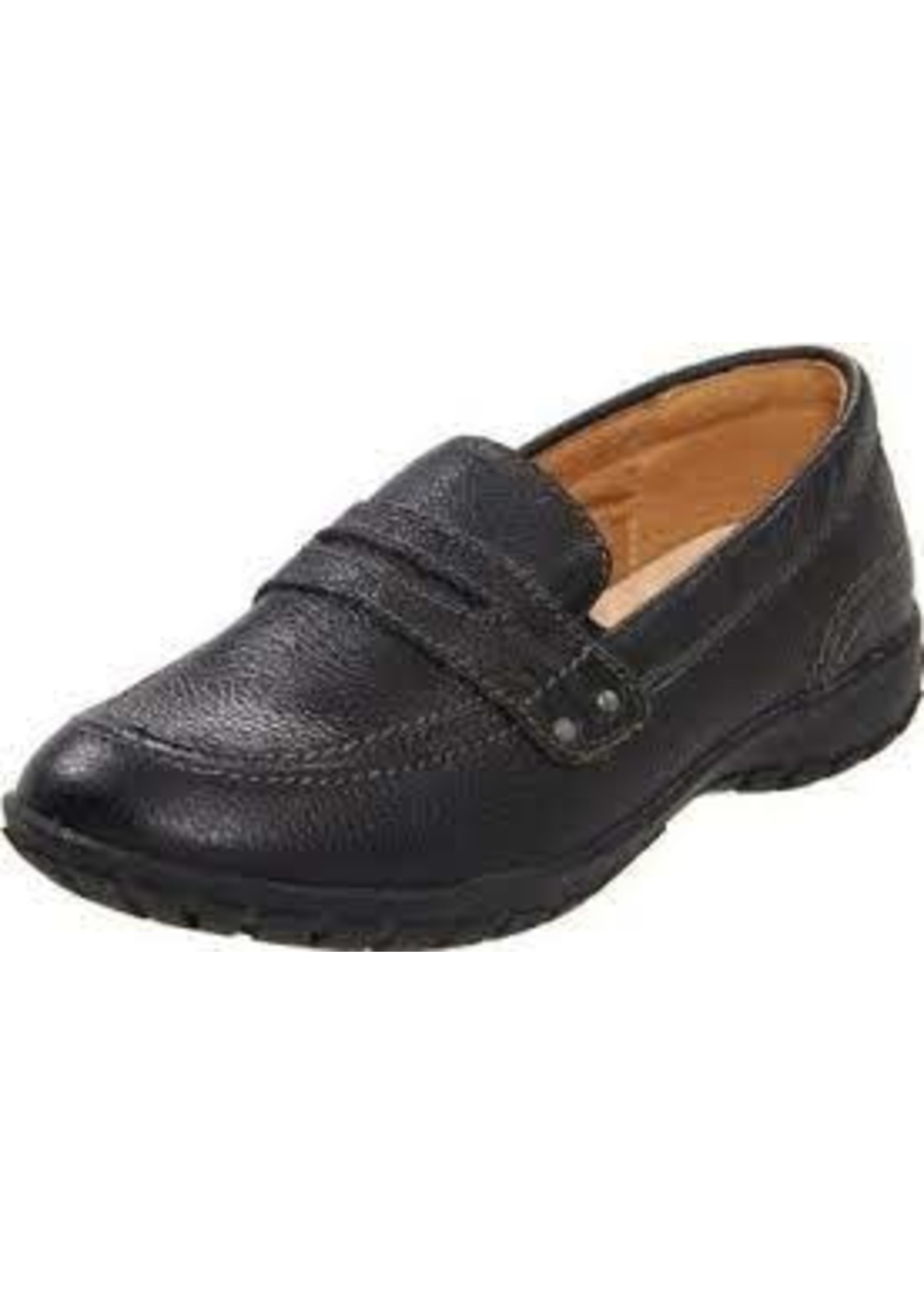 Girls Hush Puppies "Salem" Loafer Uniform Shoe